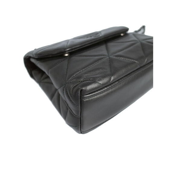 Prada Spectrum Nappa Leather Chain Shoulder Bag Black - Picture 4 of 8